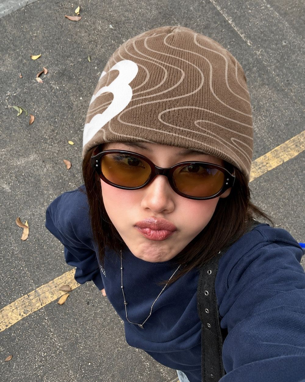Brain Freeze Beanie - Oat Milk