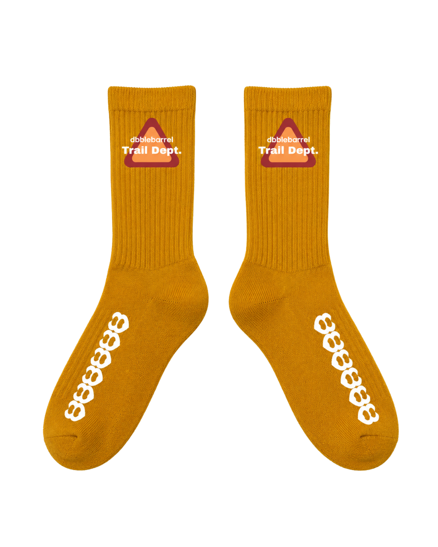 Off the Grid Socks - Mustard