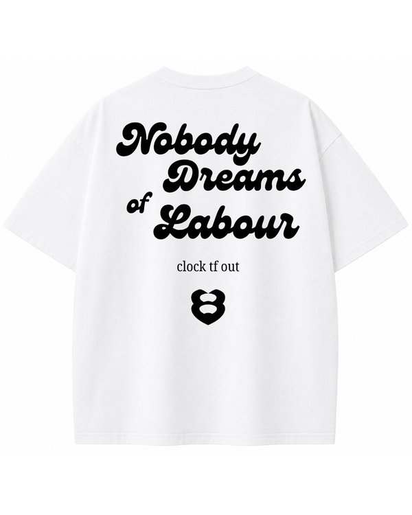The Labor Tee - White
