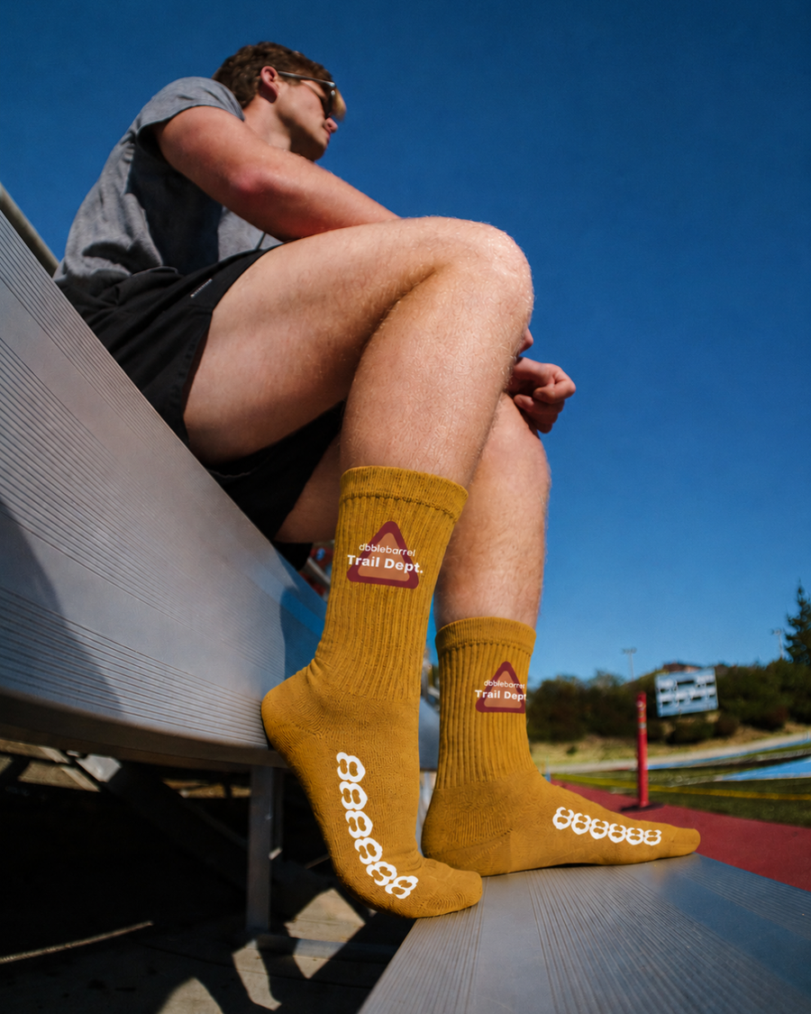 Off the Grid Socks - Mustard
