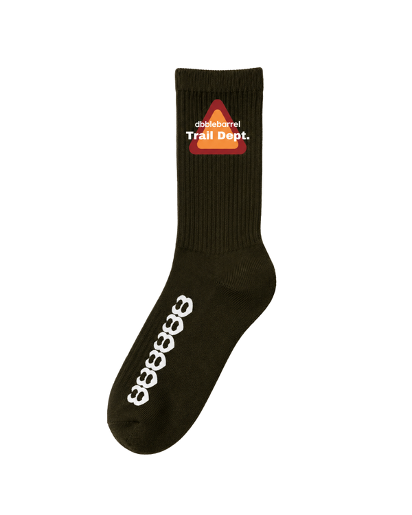 Off the Grid Socks - Olive