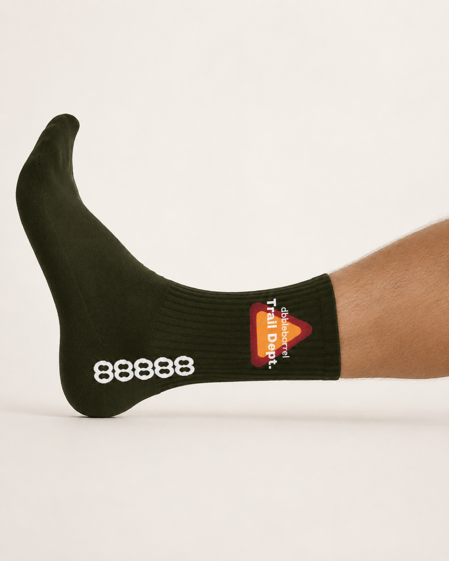 Off the Grid Socks - Olive