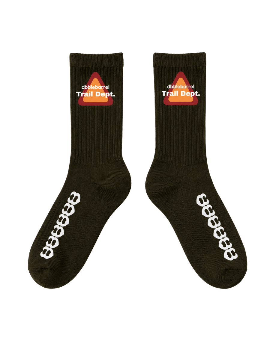 Off the Grid Socks - Olive