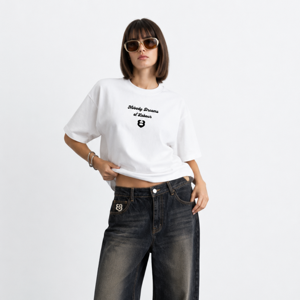 The Labor Tee - White