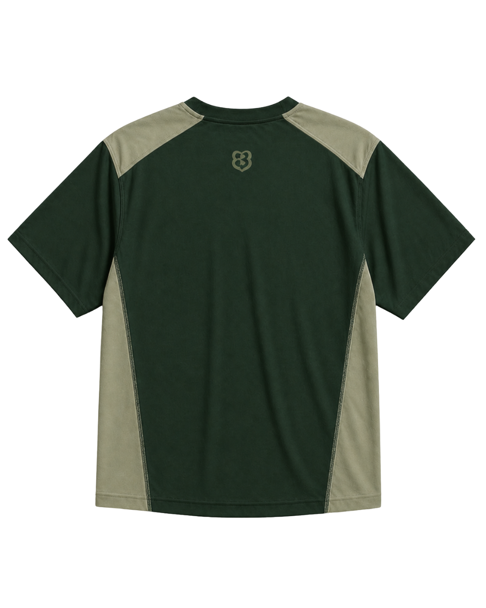 The Panel Tee - Forest