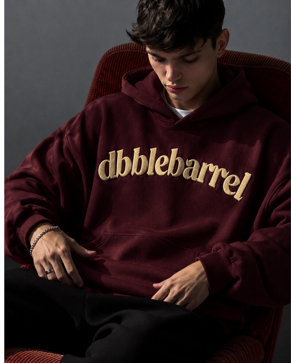 The Panel Tee - Burgundy alternate
