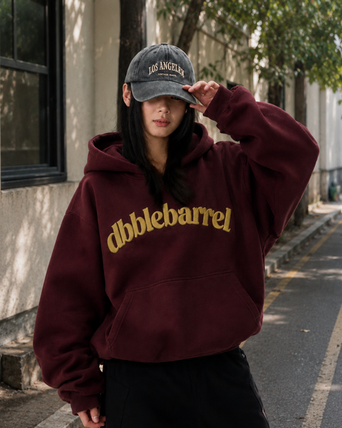 The Arc Hoodie - Burgundy