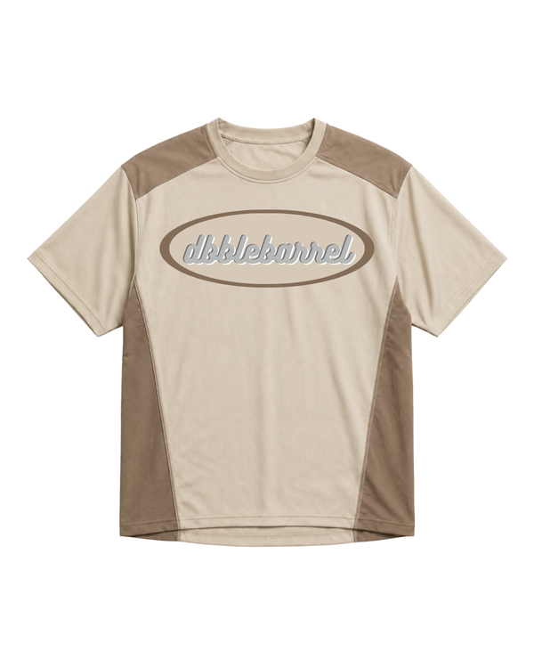 The Panel Tee - Sand