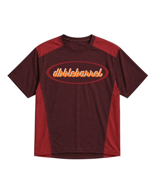 The Panel Tee - Burgundy