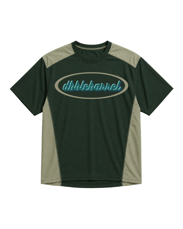 The Panel Tee - Forest