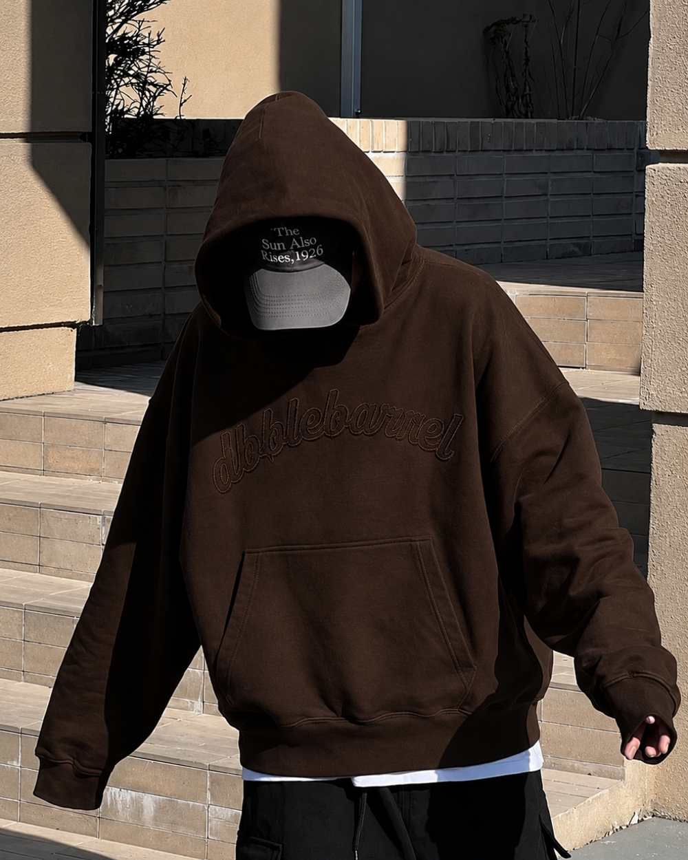 The Layover Hoodie - Chocolate
