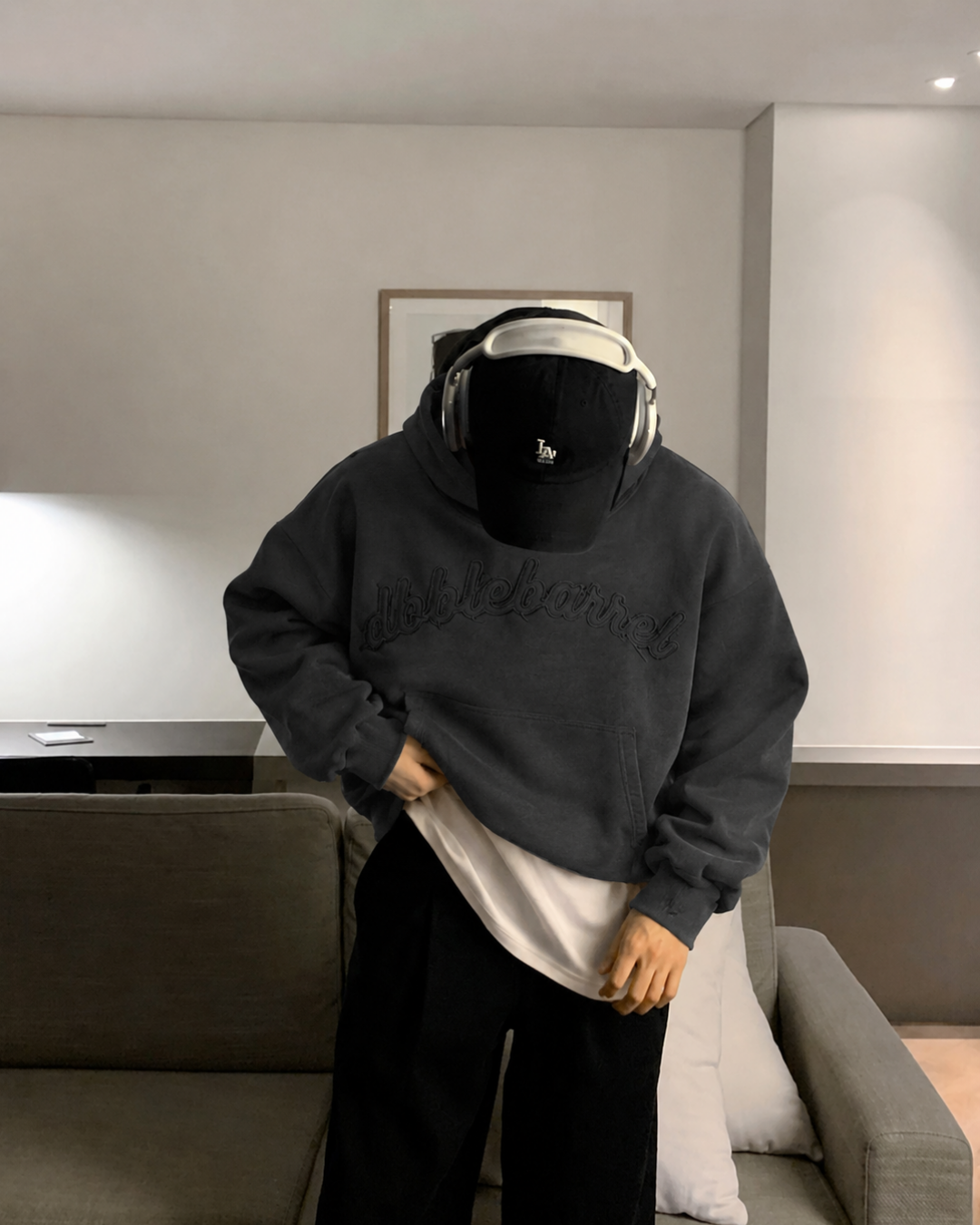 The Layover Hoodie - Charcoal