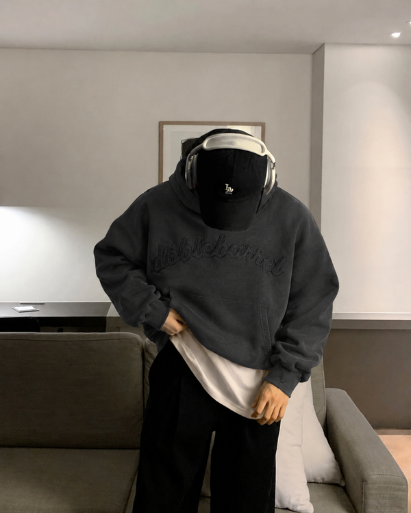 The Layover Hoodie - Charcoal alternate
