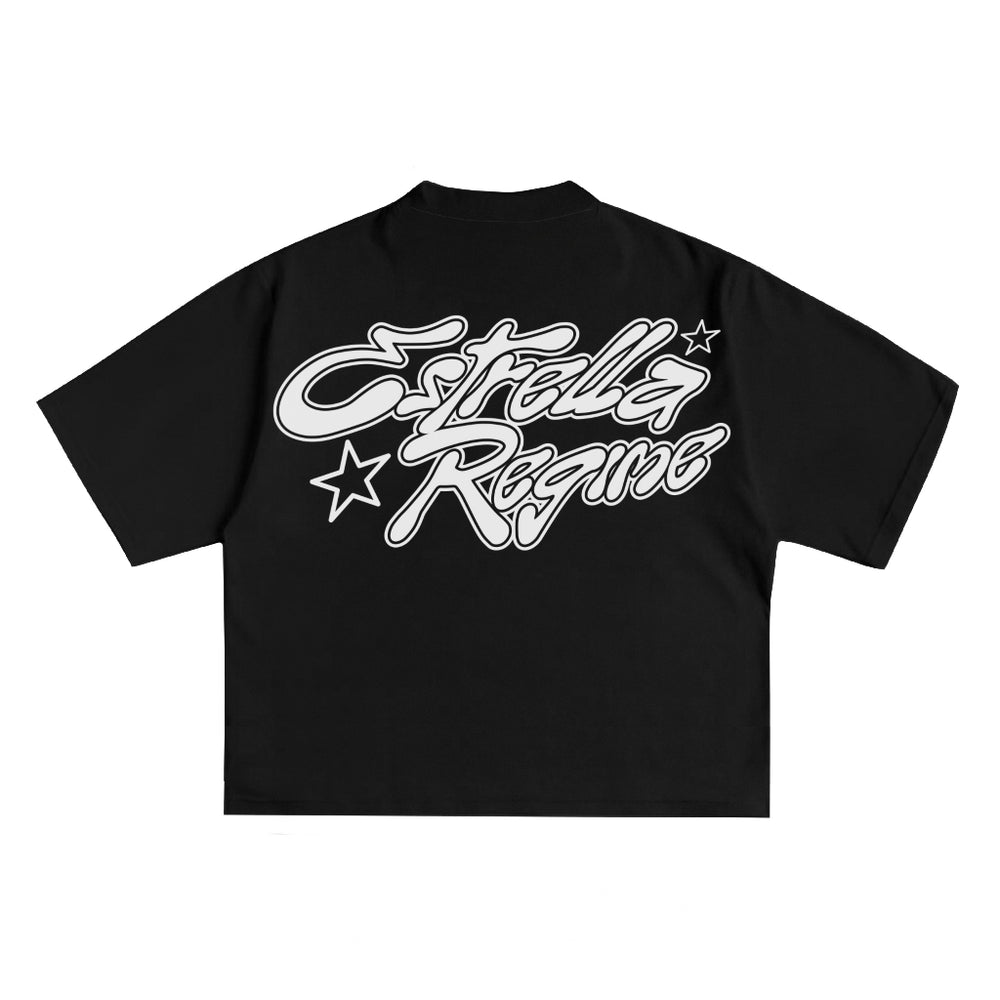 Estrella Tee in Black, back