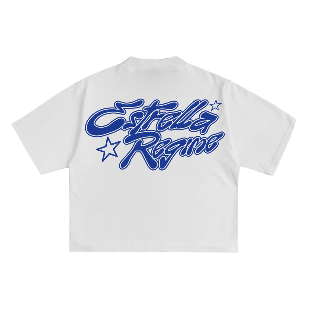 Estrella Tee in White, back