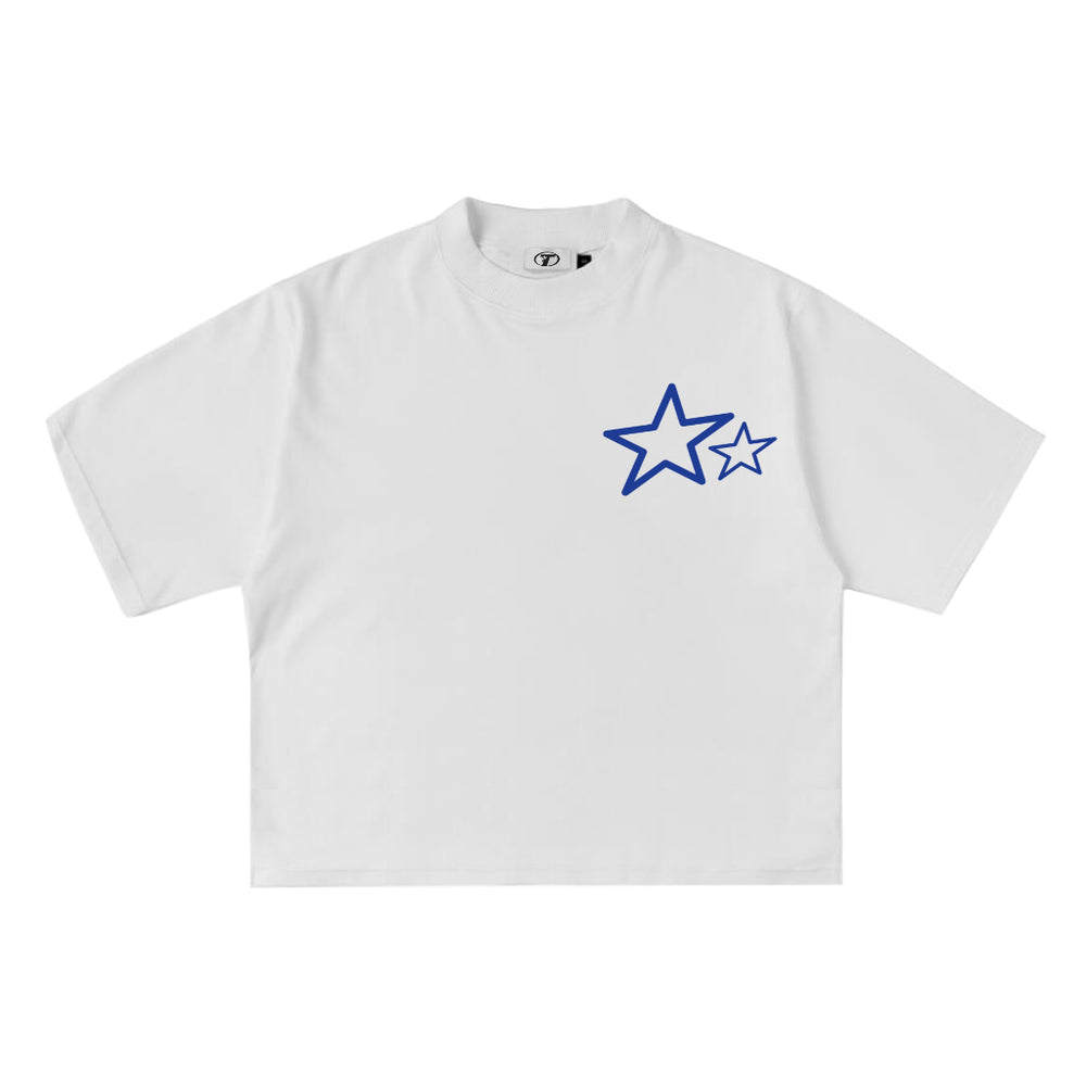 Estrella Tee in White, front