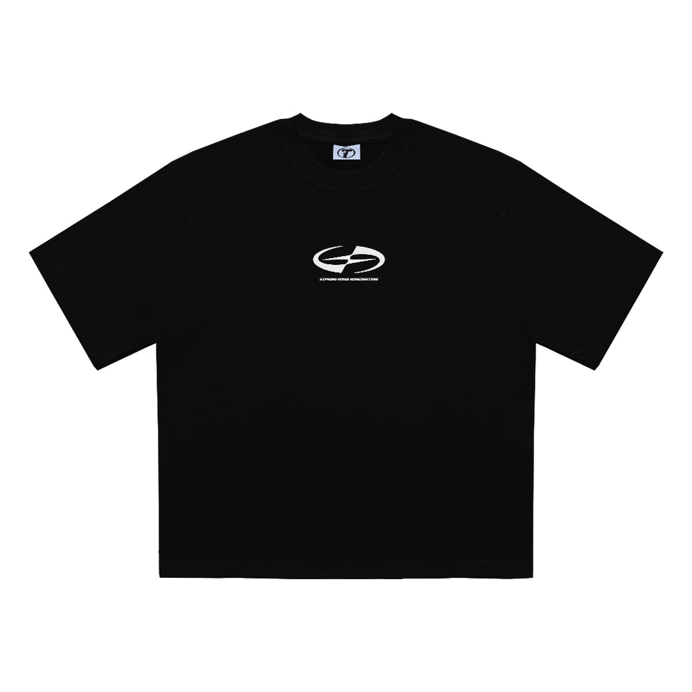Silverline Tee in Black