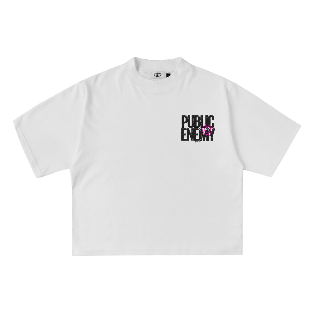 Headliner Tee in White, back