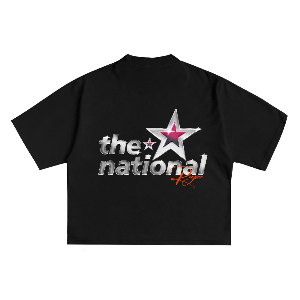 Big Star Tee in Black, back
