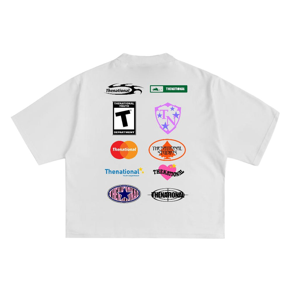 Trademarks Tee in White, back print