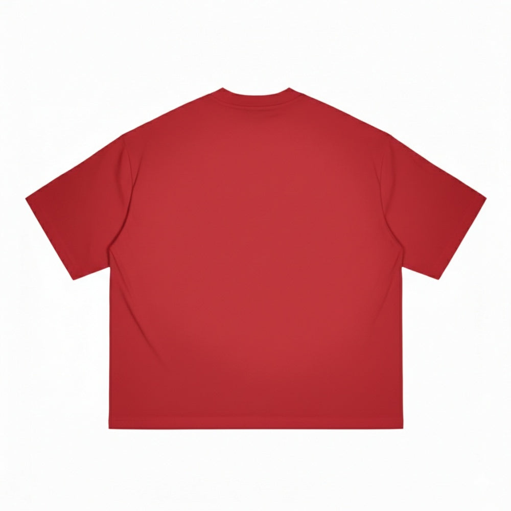 Crown Seal Tee in Tomato, back