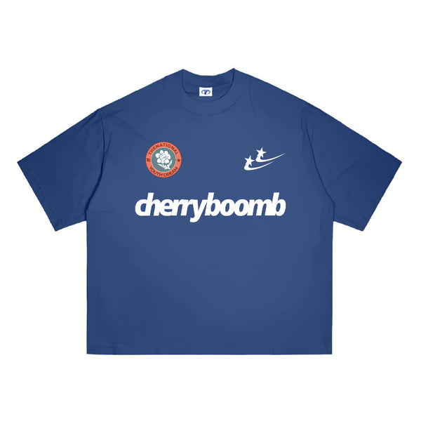Cherry Bomb Tee · Steel Blue